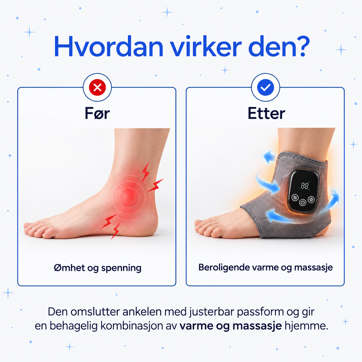Fotmassasjeapparat